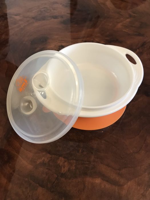 Тарелка миска с присоской