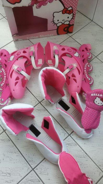 детски ролери hello kitty +протектори