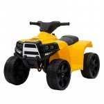 Atv electric pentru copii Nichiduta  6V 30W cu sunete si lumini, roti late si rezistente, suport picioare lat