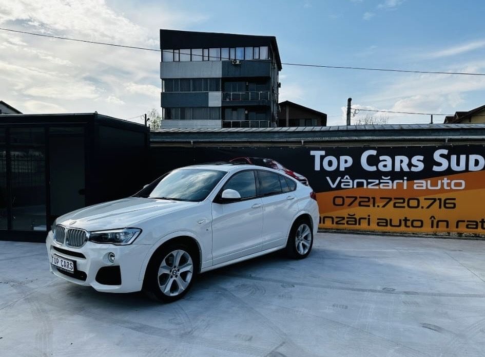 Bmw X4 XDRIVE M-PAKET Motor 3.0 diesel/330 cai/cutie automata/an 2017