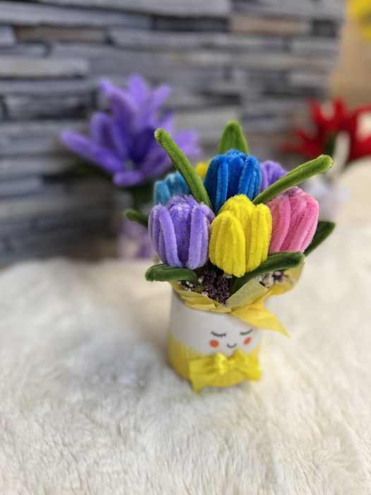 Ръчно изработени цветя