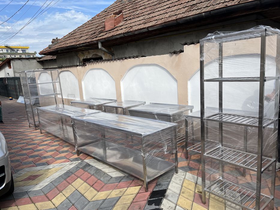 Mese inox la comanda