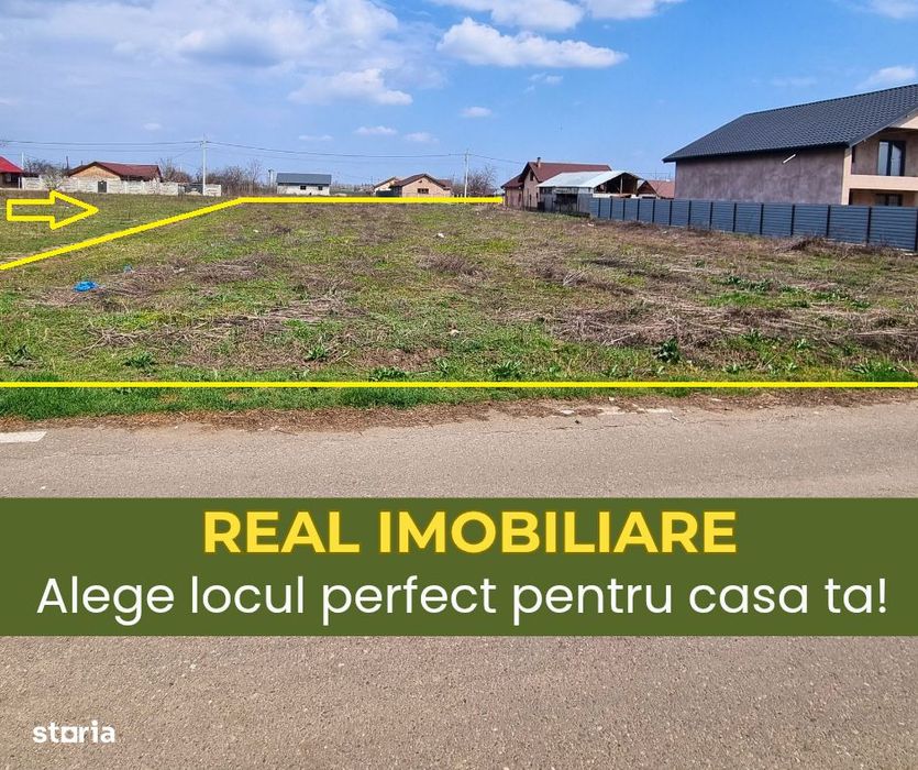 Loturi de teren pentru case  - zona in dezvoltare, utilitati !