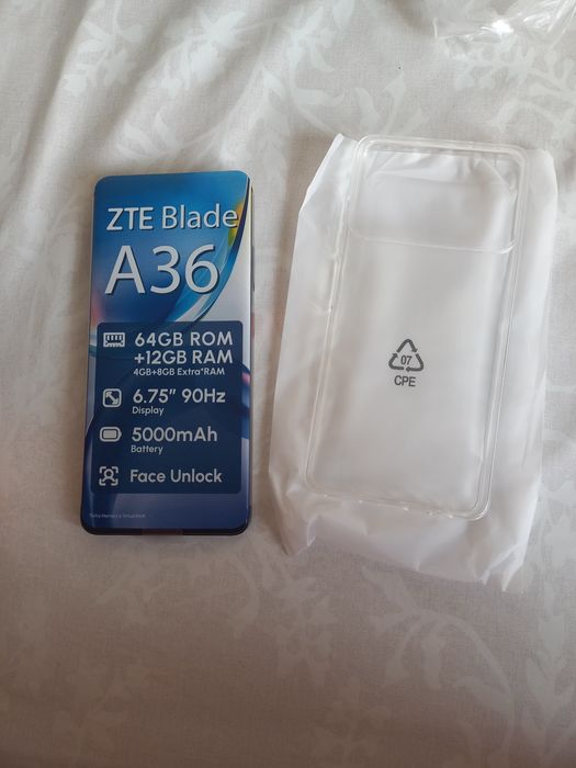 Смартфон ZTE Blade A36 не использованный