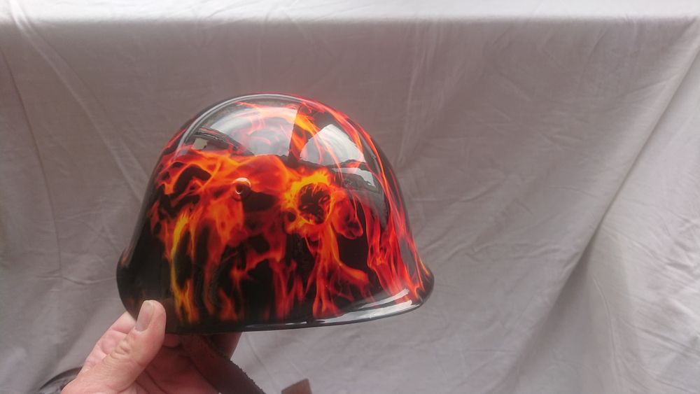 Уникална метална каска !