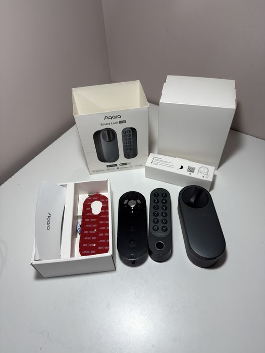 Încuietoare inteligentă Aqara Smart Lock U200, Neagră și Keypad