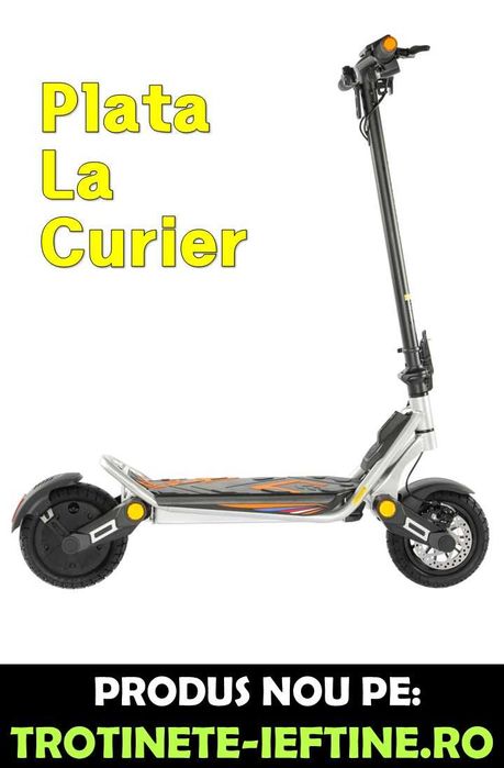 Trotineta A1 KuKirin, 10x3.0 inch, Autonomie 50km, Noua