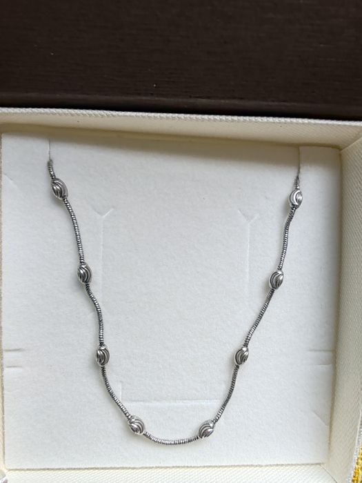 Сребърно колие 42 сантиметра