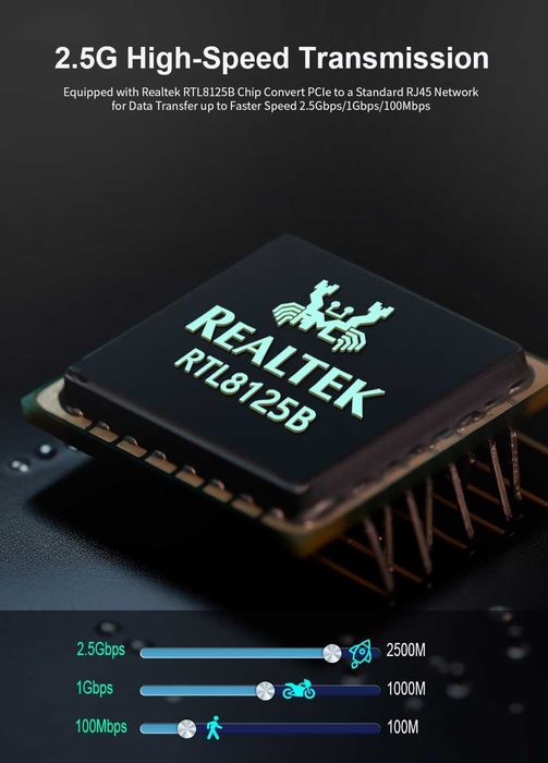 2.5Gb PCIe мрежова карта