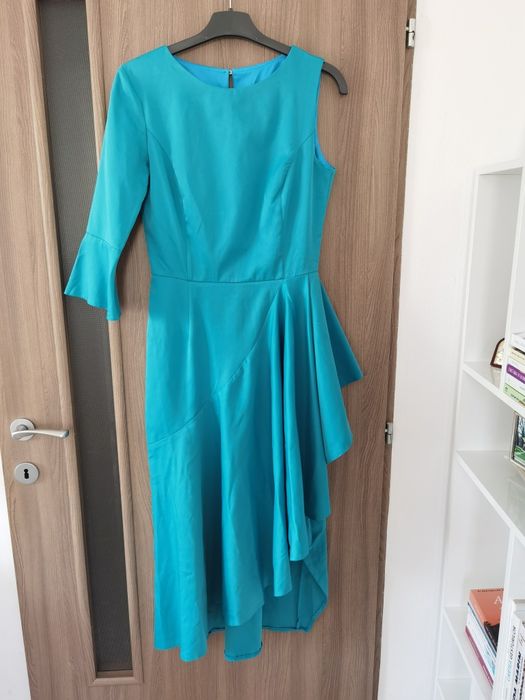 Rochie de seara, eleganta, asimetrica, 38,