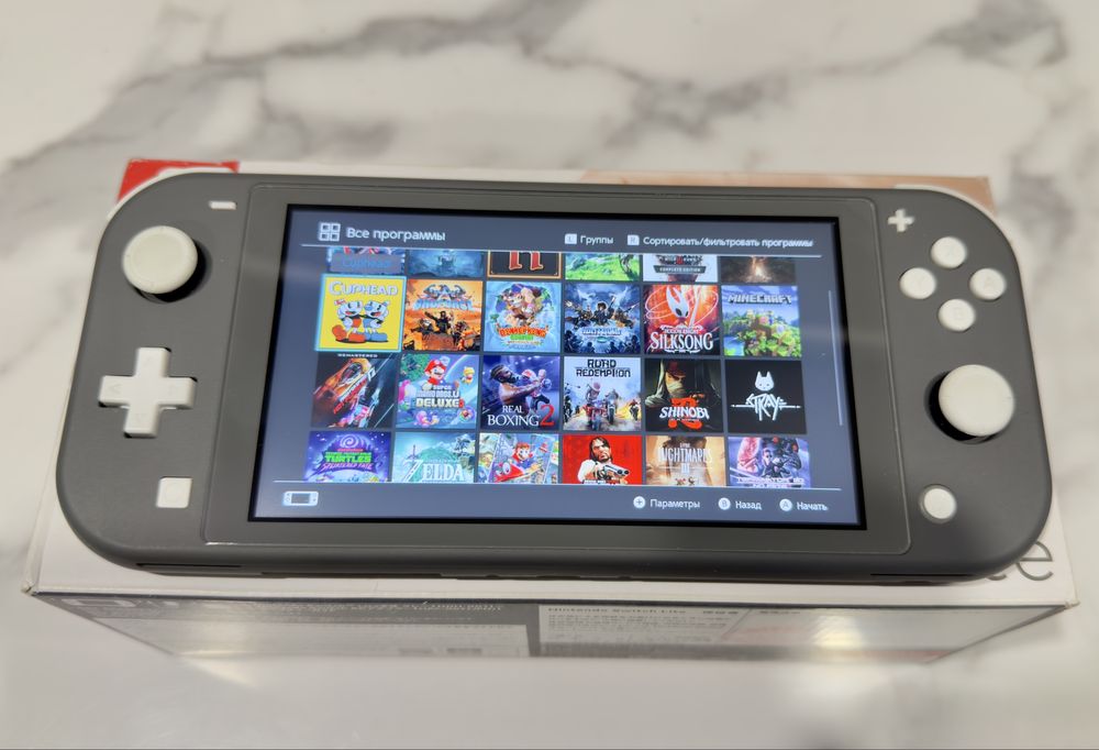 Switch lite,прошитый