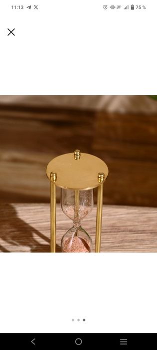 Песочные часы из латуни!!!