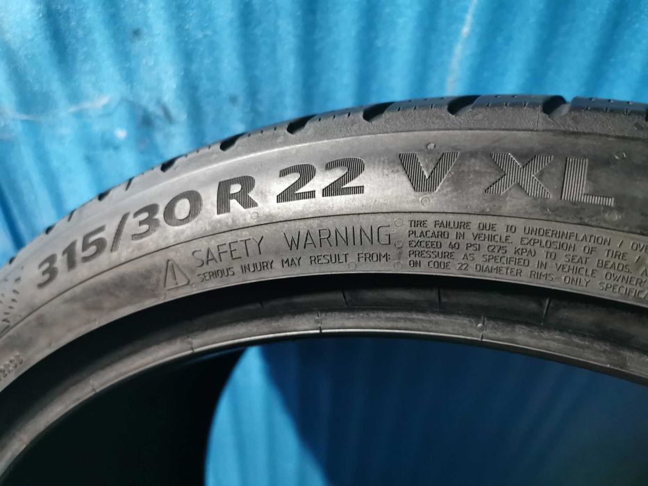 295/35 R21 - 315/30 R22 continental m+s 4 bucati X5 X6 competition