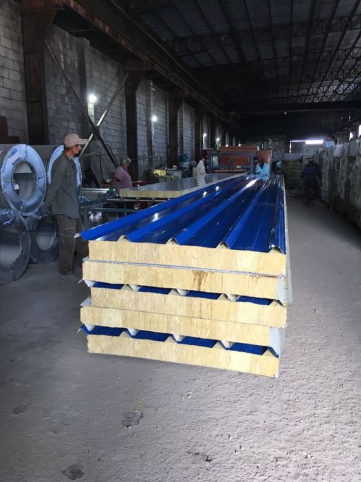 Стеновые и Кровельные Сэндвич панели,Шымкент