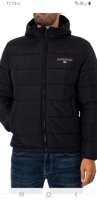 Napapijri  Mens Jacket Size 50/L  ОРИГИНАЛ! Мъжко Зимно Яке!