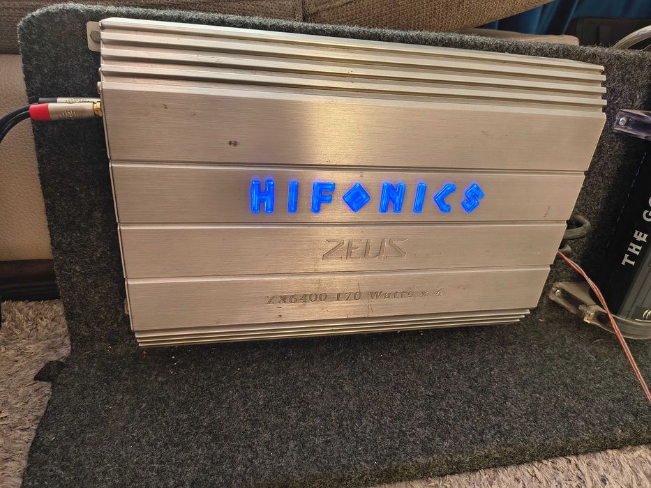Subwoofer powerbass ,cu amplificator si condesator