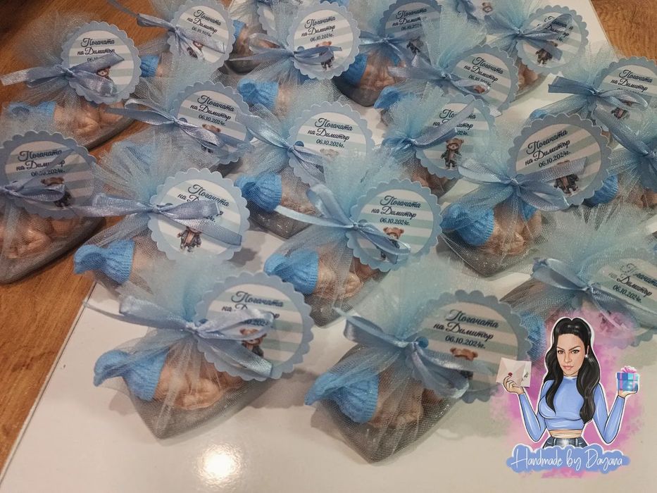 Подаръчета за гости - голямо разнообразие от модели.