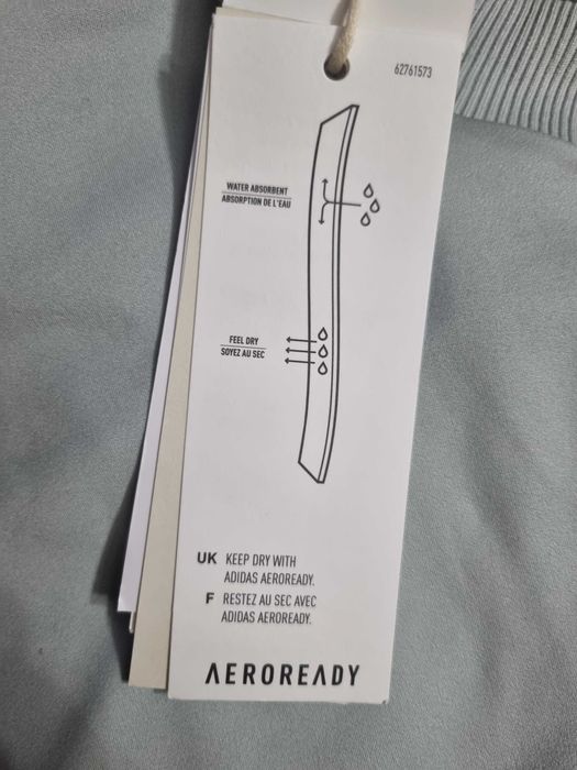 Дамска Тениска блуза Адидас Aeroready технология размер XS 
 цвят сив