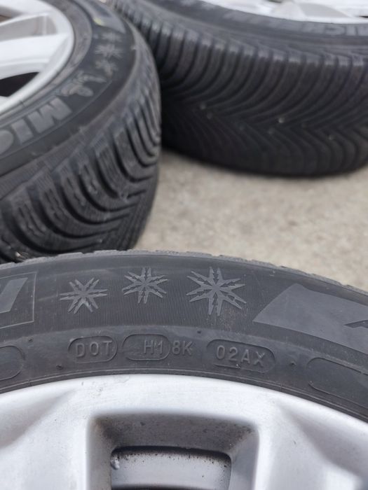 De vânzare set 4 anvelope de iarnă Michelin Alpin 5 cu jante aliaj