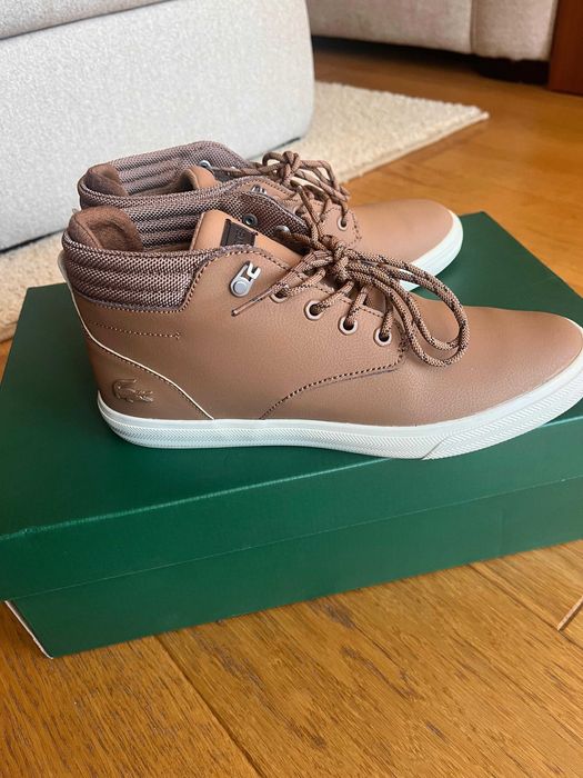 Vand sneackers Lacoste, maro barbatesti Esparre Winter C319