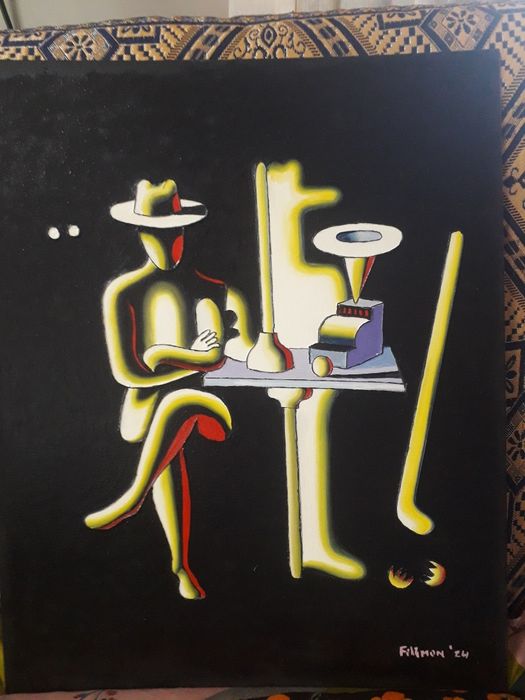 Vând tablouri pictura moderna  40cm/50cm ulei pe pânză.