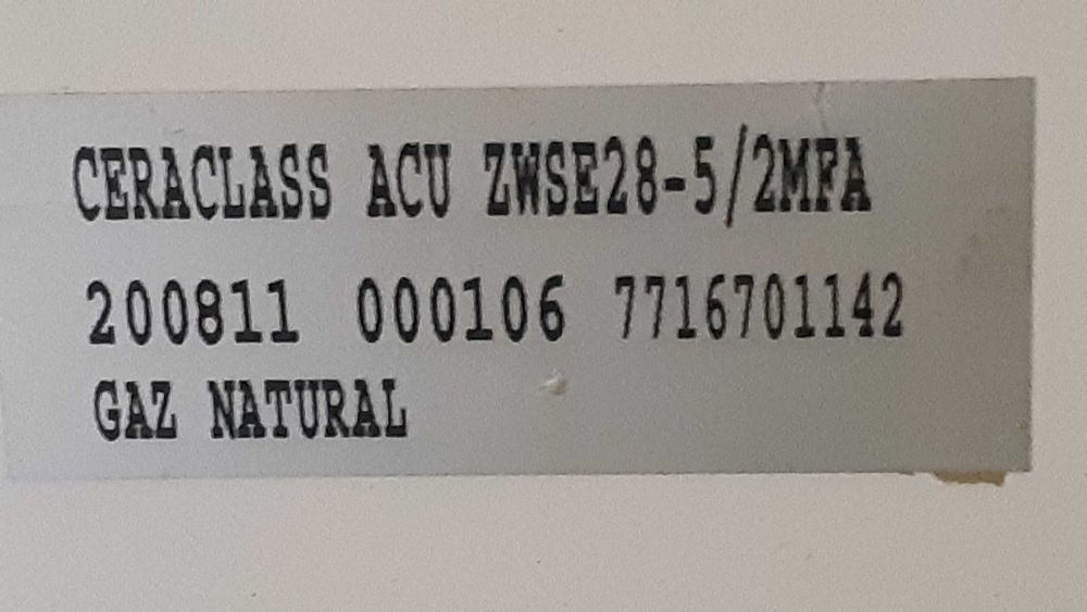 Piese de schimb centrala JUNKERS CERACLAS ACU ZWSE 28-5/2MFA