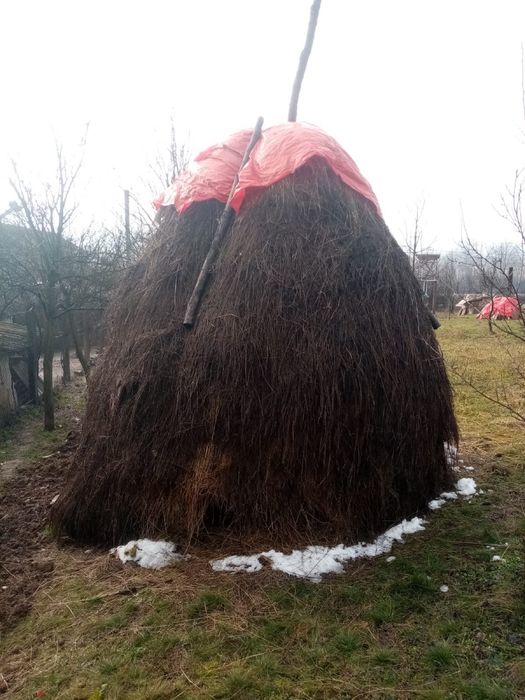 Vand 2 clăi de fân.