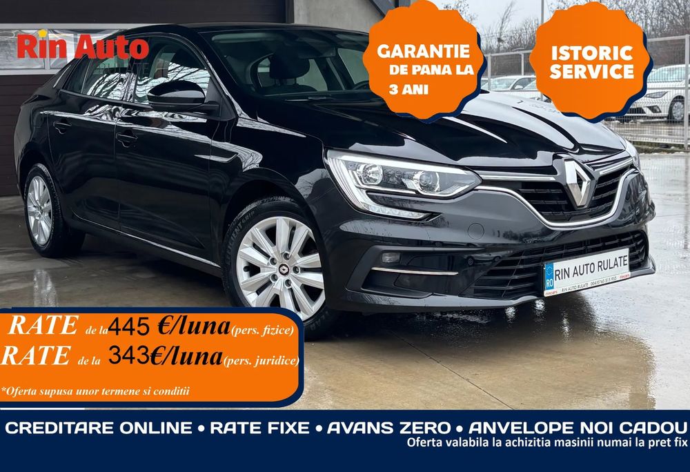 Renault Megane GARANTIE 2 ANI ~ TVA 21% - Posibilitate vanzare si in RATE – Credit
