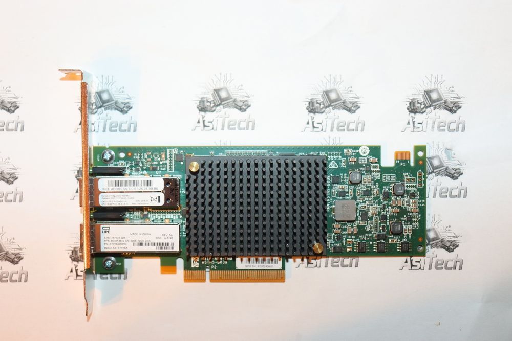 Placa Retea HPE StoreFabric CN1200E Dual 10GbE Converged Network Adapter SPS 7 6 7 0 7 8 - 0 0 1