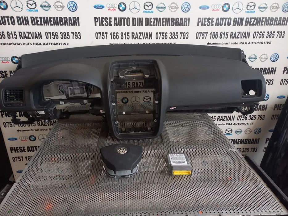 Plansa Bord Kit Airbag Vw Golf 5 Combi Break Variant Jetta Volan Stanga Europa Motor 1.4 Tsi CAX Cu