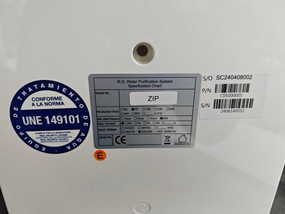 Настолен пречиствател за вода с обратна осмоза Kinetico ZIP