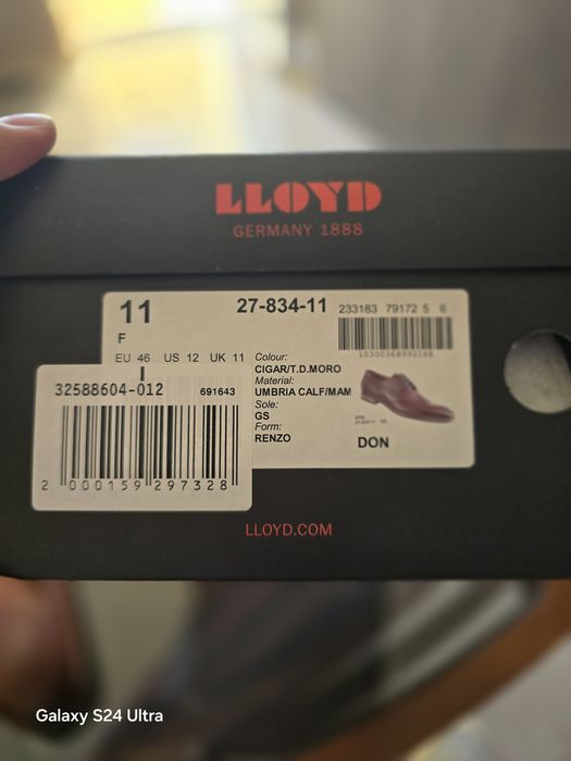 Обувки Lloyd Germany 46 номер