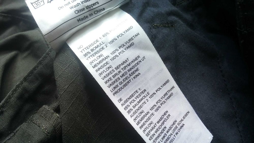 Bergans of NORWAY KALHOVD HYBRID Trouser Stretch Dermizax размер S за лов хибриден панталон - 1801