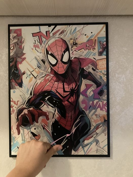 Картина человека паука