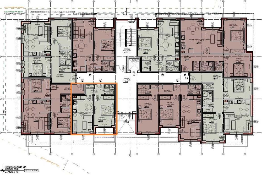 Продава се Двустаен апартамент в Хасково, Воеводски - 49 кв.м за 982 €/кв.м - Снимка #1