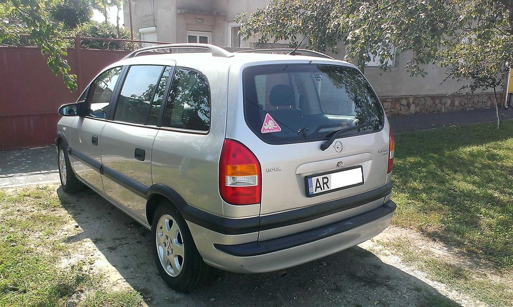 Opel Zafira, 2001, 1.6, benzina si gaz - 7 locuri