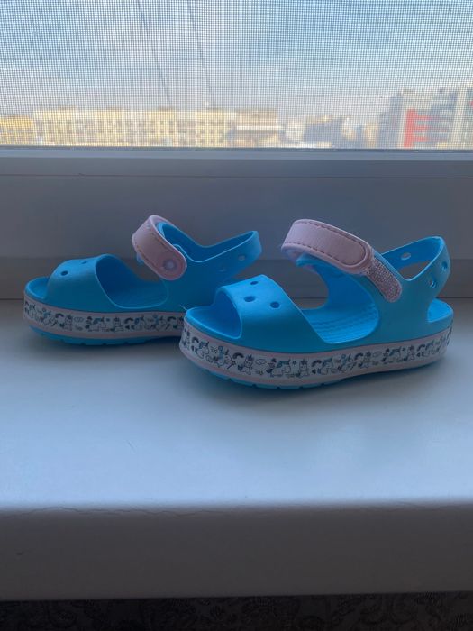 Сандали пляжные кроксы размер 25