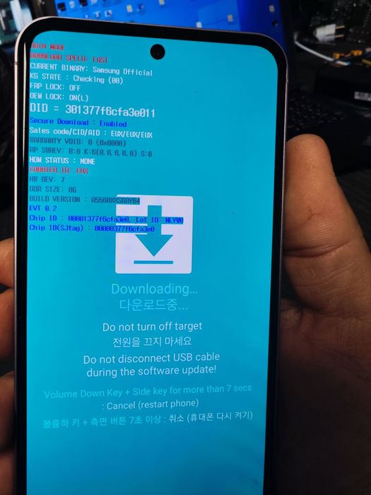 Samsung Galaxy A55 A556b части