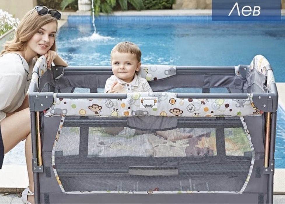 Продается детская кроватка-манеж Valdera