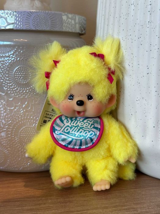 Оригинален Monchhichi Sweet Lollipop – нов, в оригинална опаковка