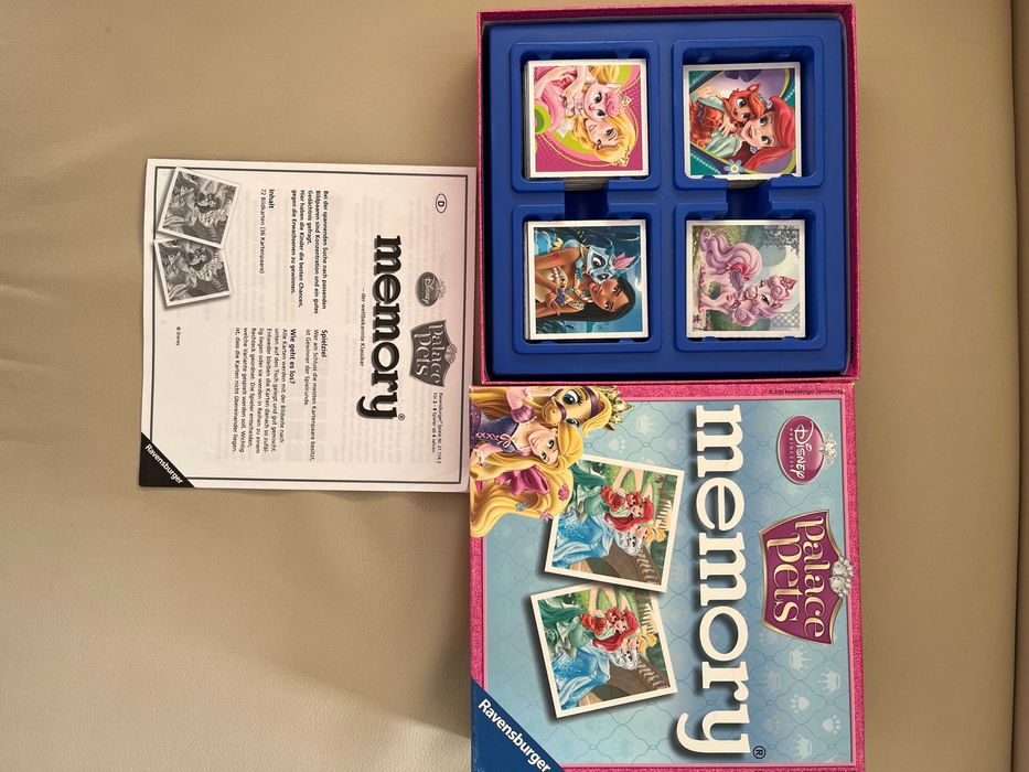 Дисни принцеси 72 Мемо карти, кутия обяд, чанта Disney