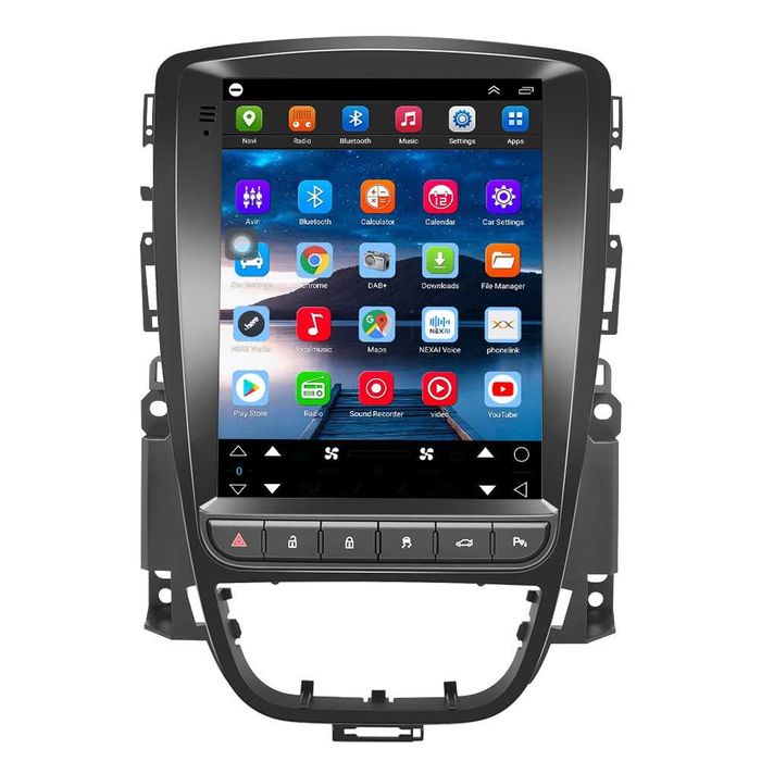 Navigatie Dedicata Tesla Opel Astra J (2009-2017), BT, Wi-Fi, Carplay