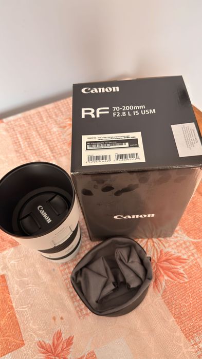Canon RF 70-200mm F2.8 L IS USM — перфектно състояние