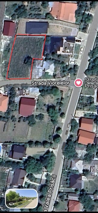 Teren intravilan Valea Lupului 842mp