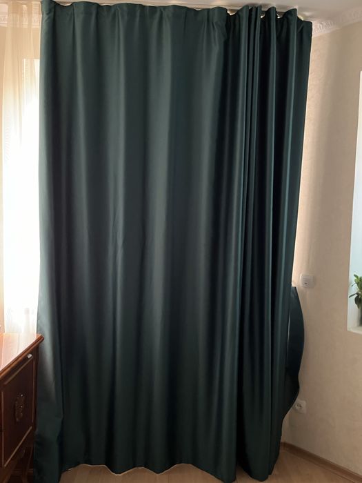 Шторы плотные, двусторонние