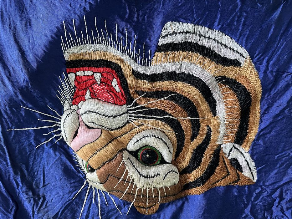 Калъф за възглавница тигър винтидж