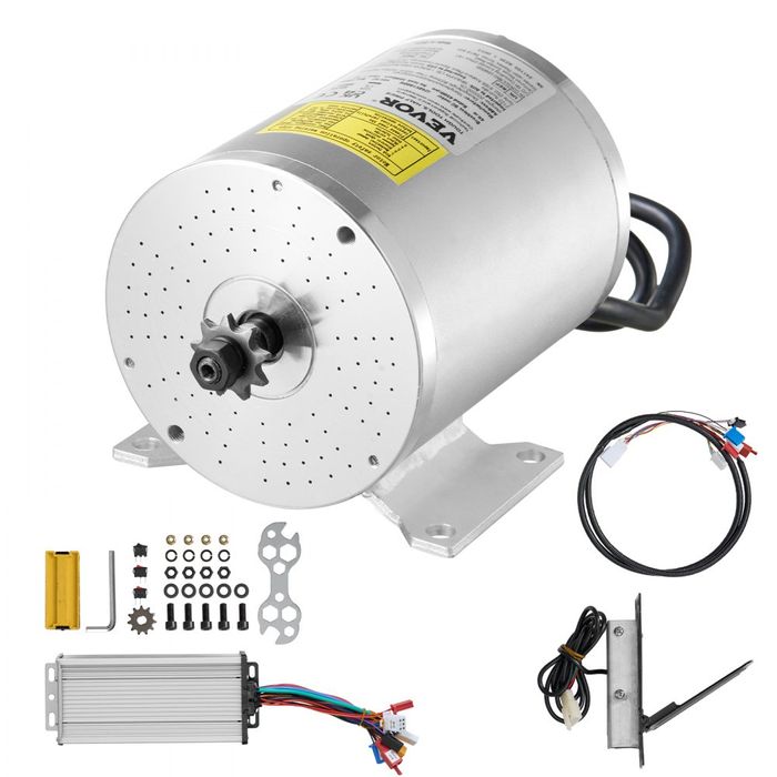 Kit Motor Electric 1800W 48V 4500rpm & Controler Viteză