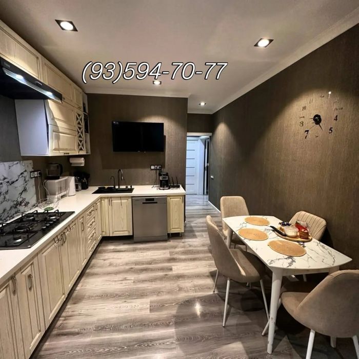 3 Xonali  ZAMONAVIY  kvartira Sotiladi, Sergeli 3, Metro Turon,