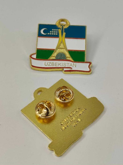 Значок с символикой Узбекистана