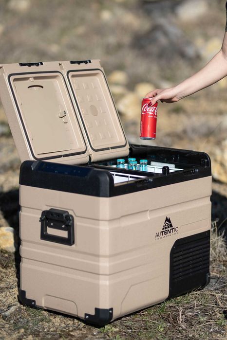 Frigider + Congelator Auto AUTENTIC pentru camping 45 / 55 litri